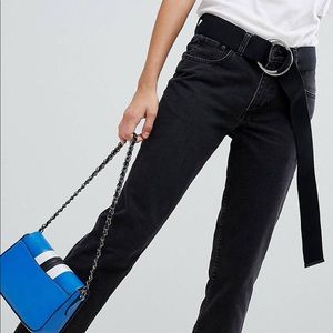 Cheap Monday revive crop black jeans